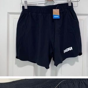 Hoka mens performance running shorts size small